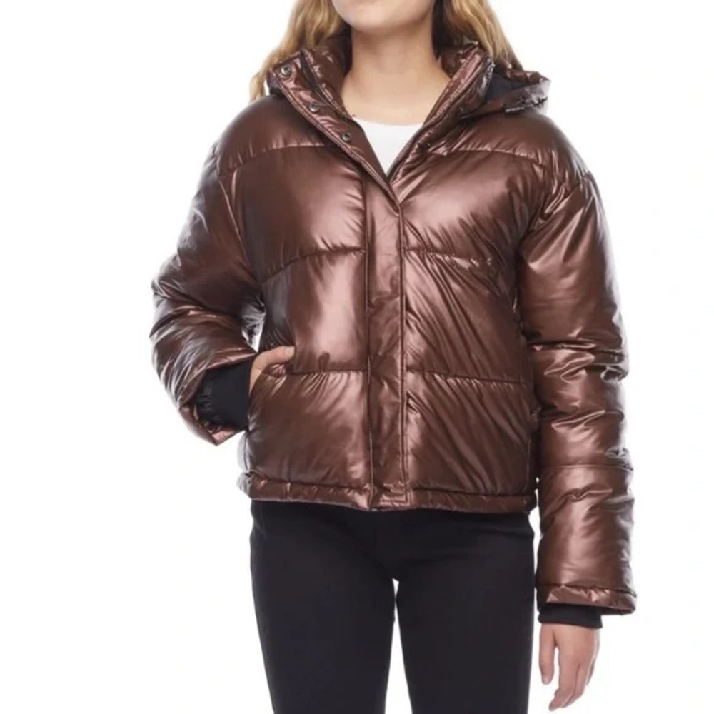 Arizona Hooded Heavyweight Puffer Jacket Juniors M